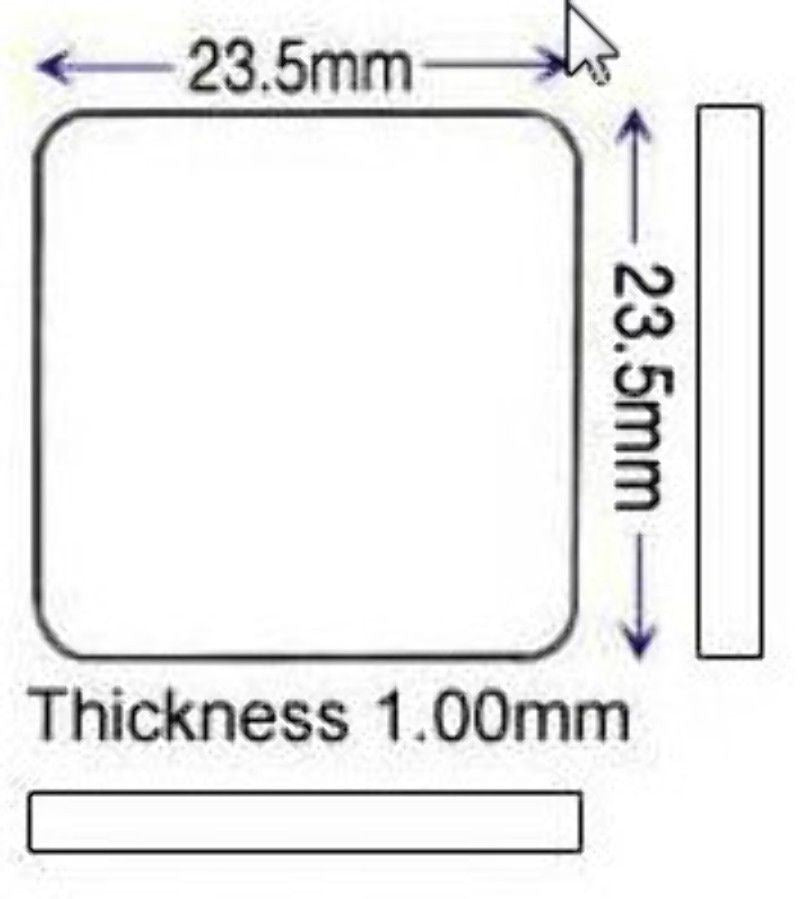 Generic watch crystals for Cartier watches mineral glass crystal popular models