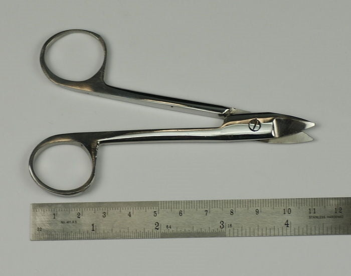 Scissors stainless steel 2" BROAD point for craft hobby jewellery making