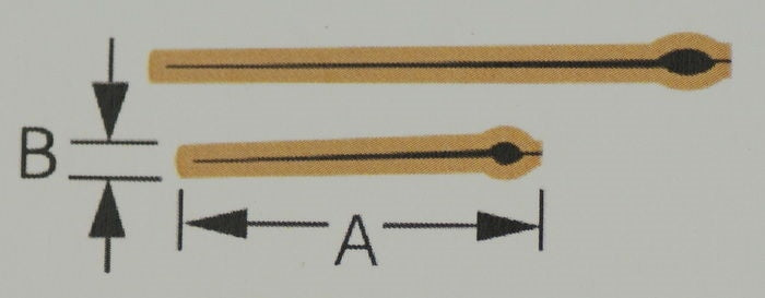 Split pins bars 1mm 1.1mm 1.2mm watch strap bracelets links strap repair adjust