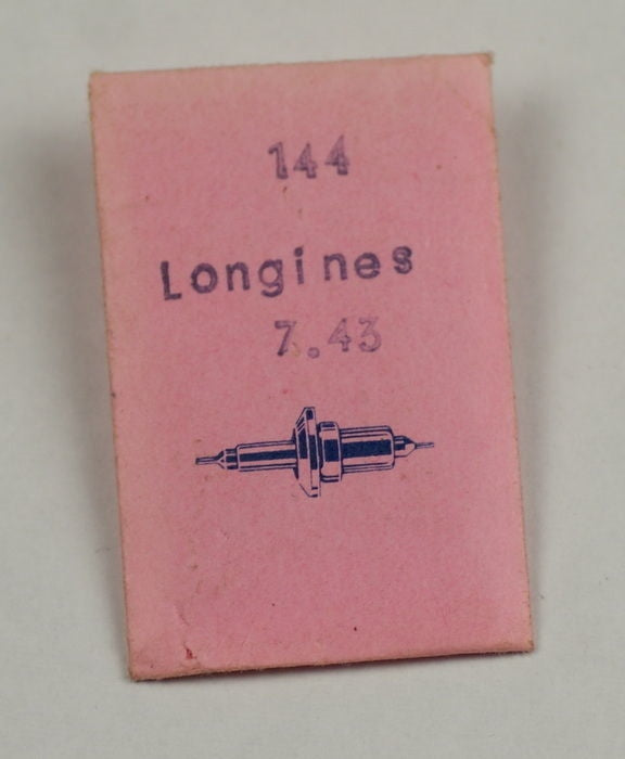Longines balance staff calibres 7.43 7.44 7.45 7.46 Ronda number 1627 repairs