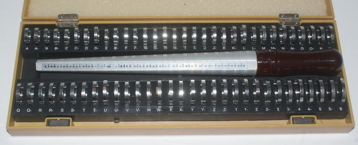 Professional UK Ring Size Tool Finger Sizer Boxed Gauge Stick Jewellery Mandrel