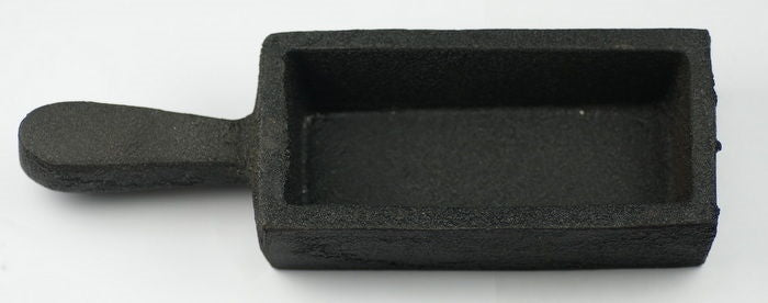 Cast Iron Ingot Mould Large Silver & Gold Bar 6KG 200oz ingot melt jewellers