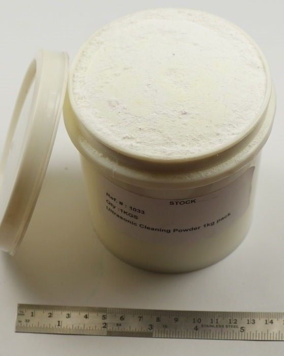LARGE 1 KG Ultrasonic cleaning powder solution fluid watchmaker clean watch part
