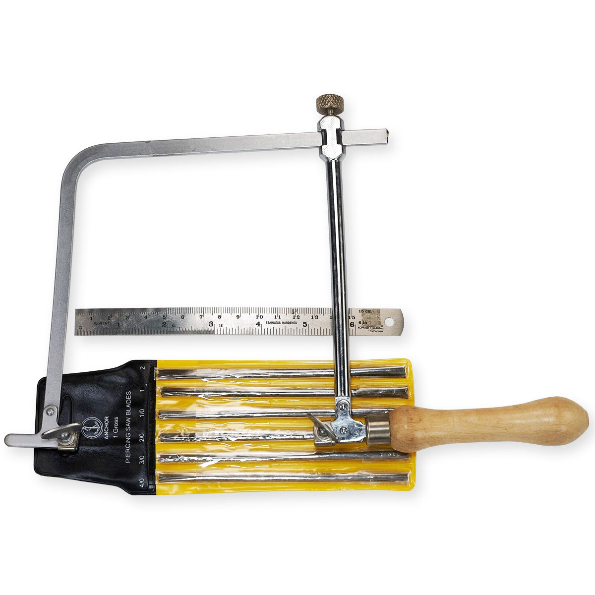 Fret Coping Adjustable Piercing Saw 144 Saw Blades 15CM High Jeweller Jewellery