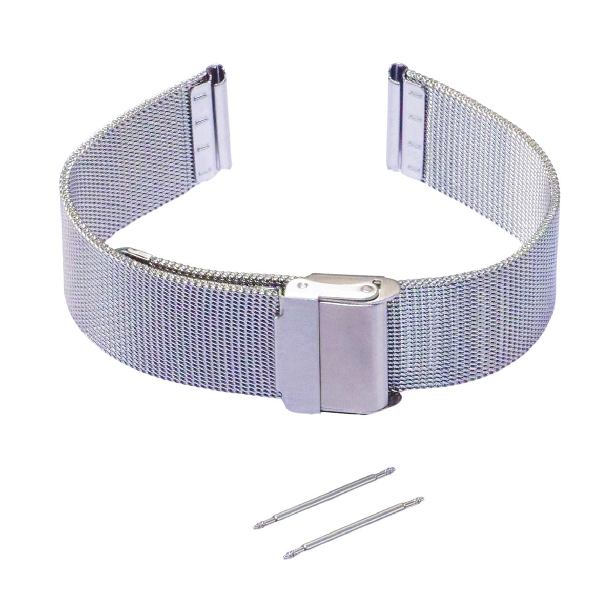 Stainless Steel Mesh Wrist Watch Strap Bracelet Band 10mm-20mm Silver Gold Metal