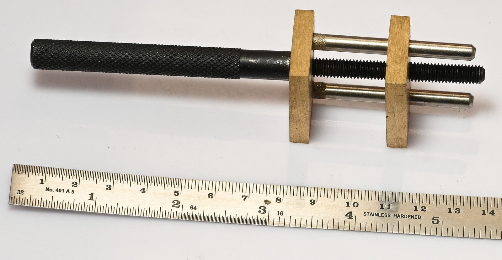 Brass Hand Vice 130mm Parallel Jaw 1-40mm Clamp Watchmakers Jewellers Tool NEW