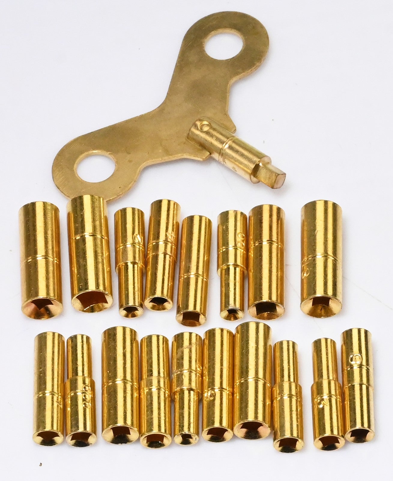 ALL SIZES Clock Winding Keys Kit Set Size 000 -15 Mantle Longcase Grandfather
