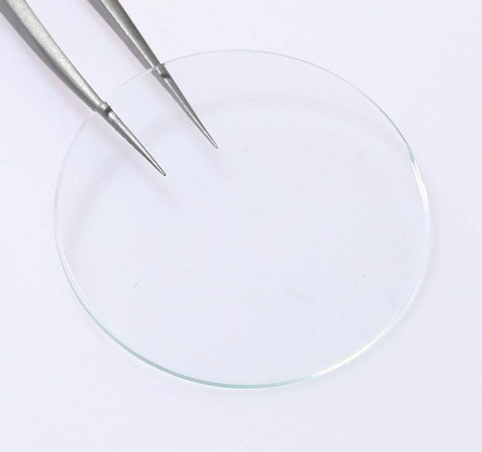 Flat Mineral Watch Crystal 1mm 30mm–39.5mm Pocket Watch Wristwatch Glass