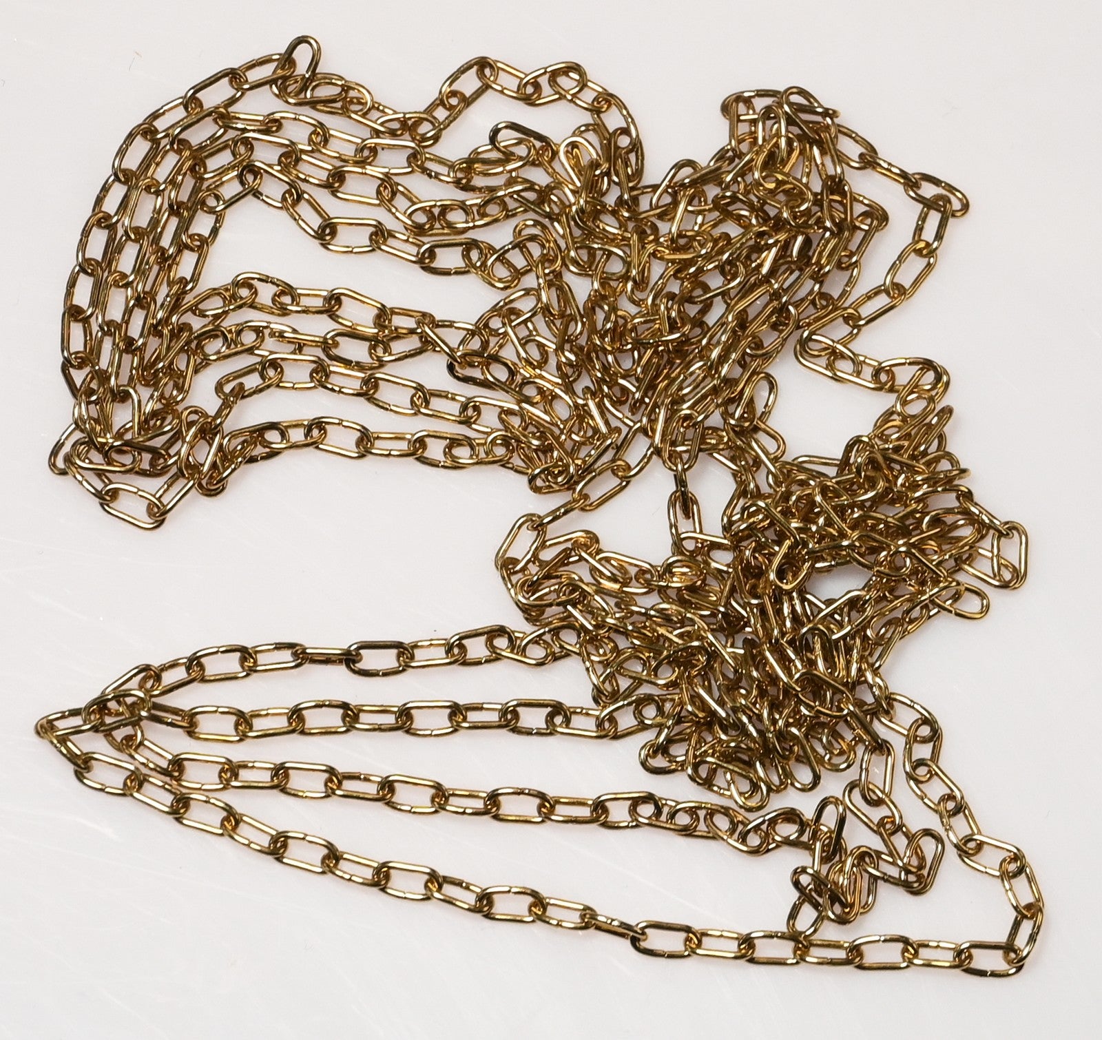 Cuckoo Clock Chain Brass Plated Steel Regula-Style 74 LPF 0.70mm 180cm Repairs