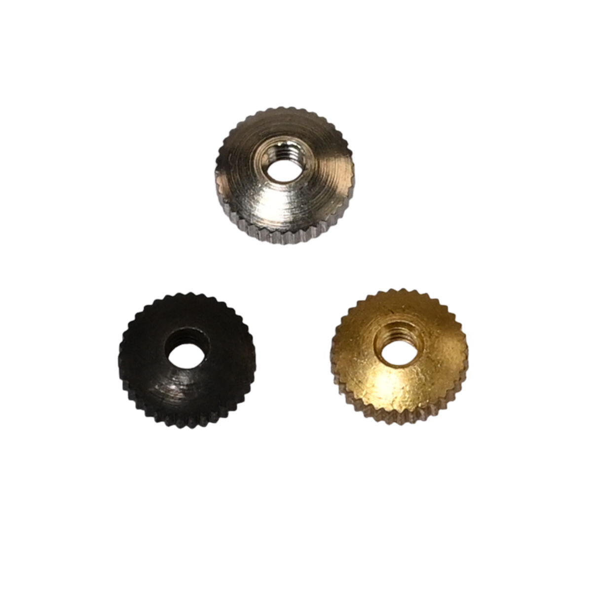 Hermle Clock Hand Nut Zeigermutter Black Gold Steel E008.00120 340.020 Movement
