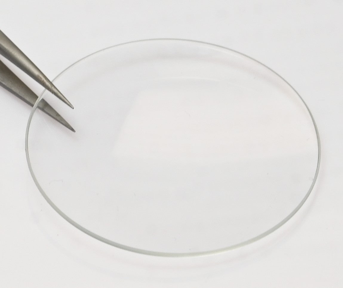 0.8mm Thin Watch Crystal Glass Replacement Round Domed Mineral  14-34mm Sizes