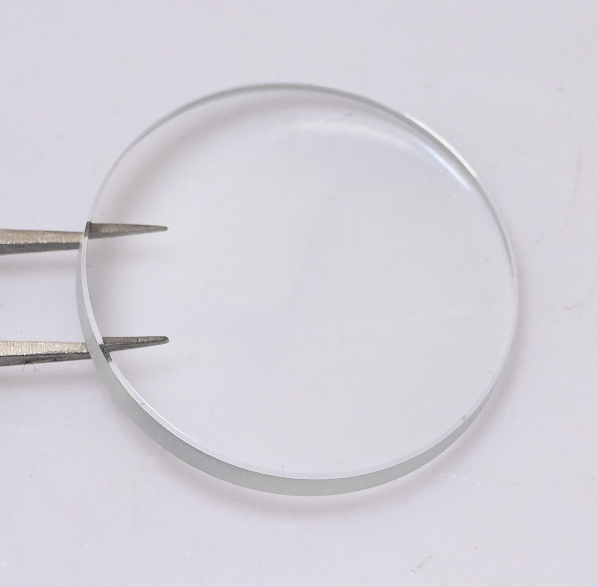 2.5mm Flat Bottom Domed Mineral Watch Crystal 23-50mm Repair Glass Replacement