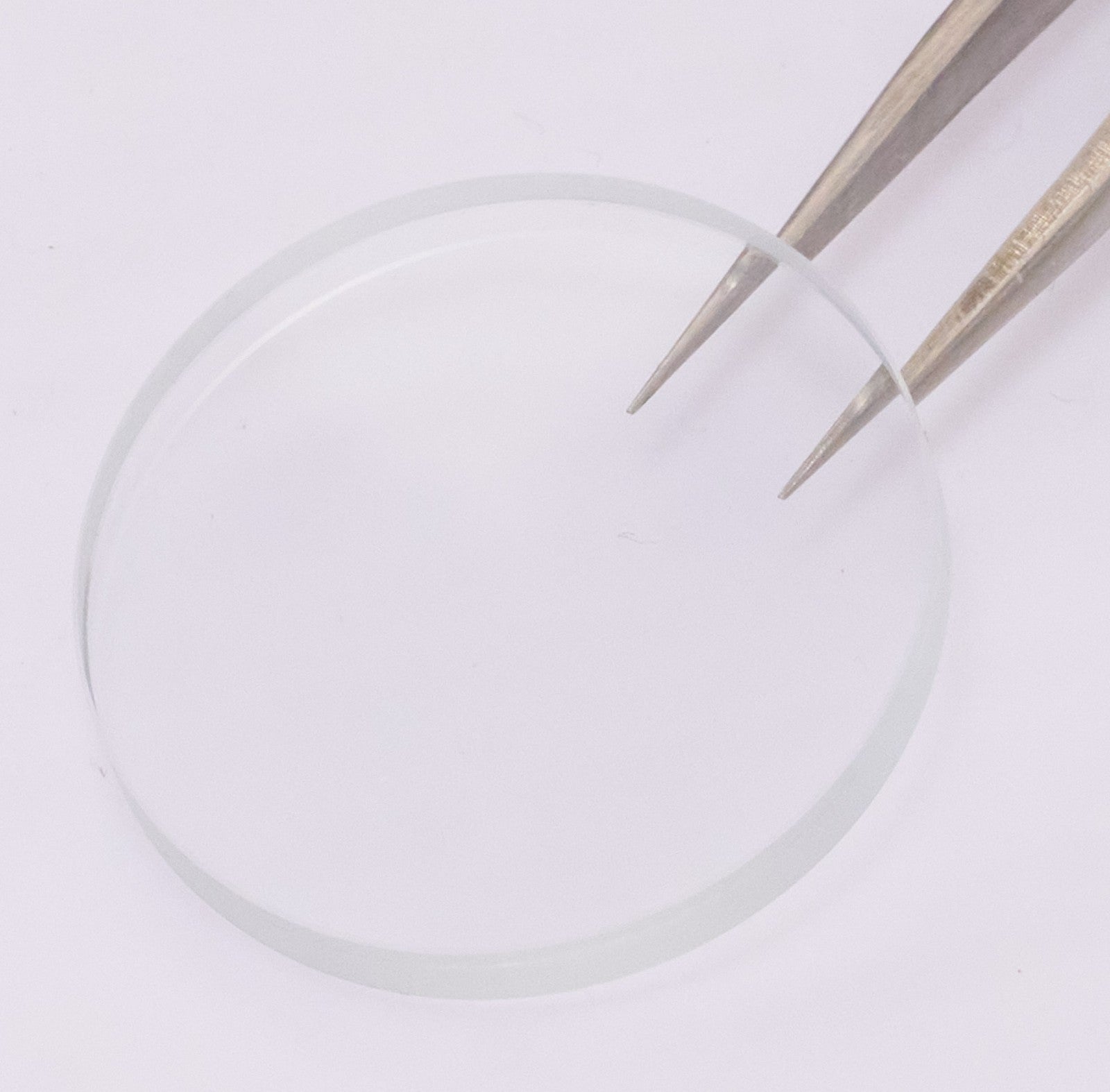 4mm Extra Thick Flat Round Mineral Watch Crystal Glass Lens Replacement UK