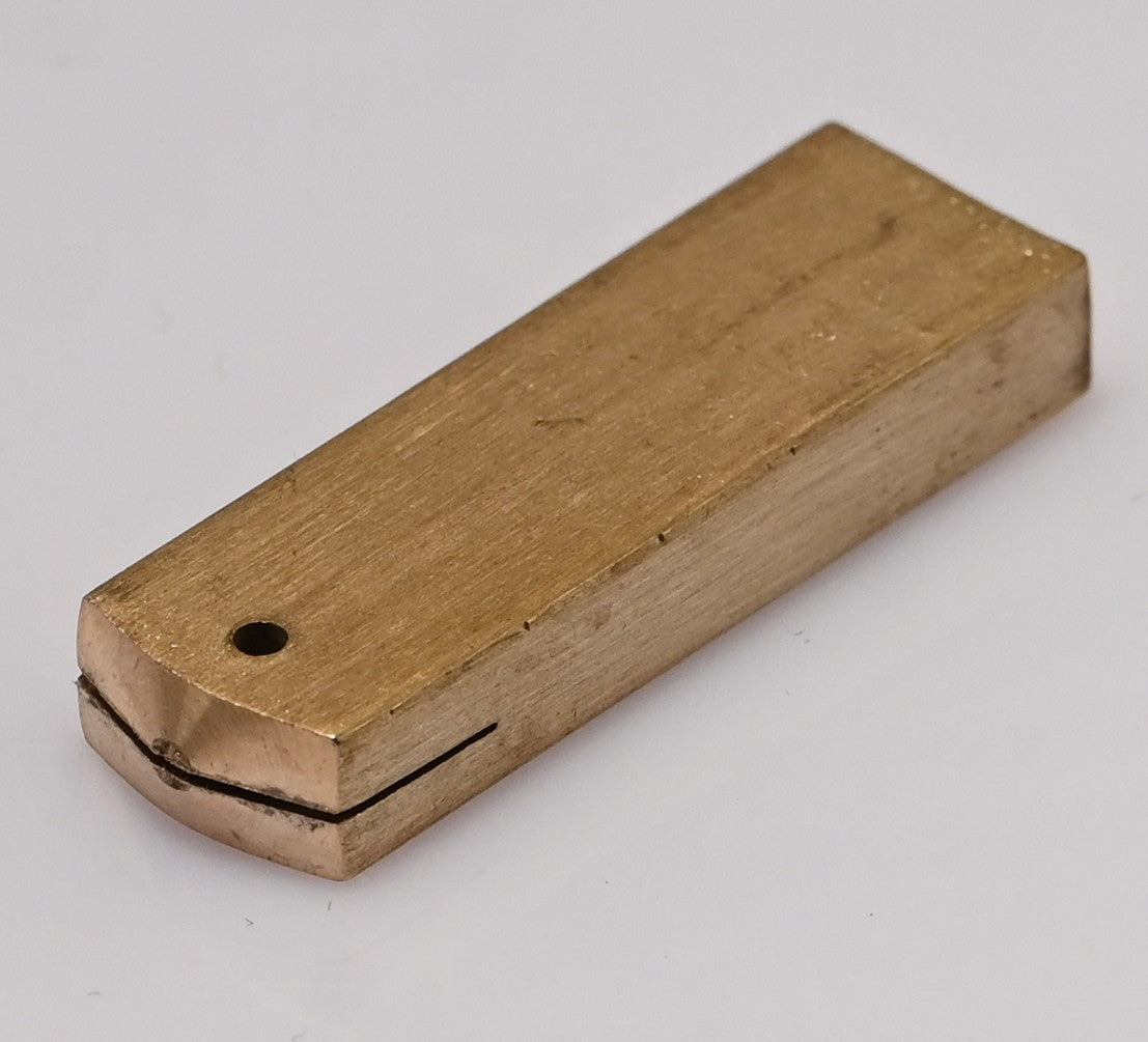 Brass Pendulum Suspension Block 27mm Chop Longcase Grandfather Clock BA Thread