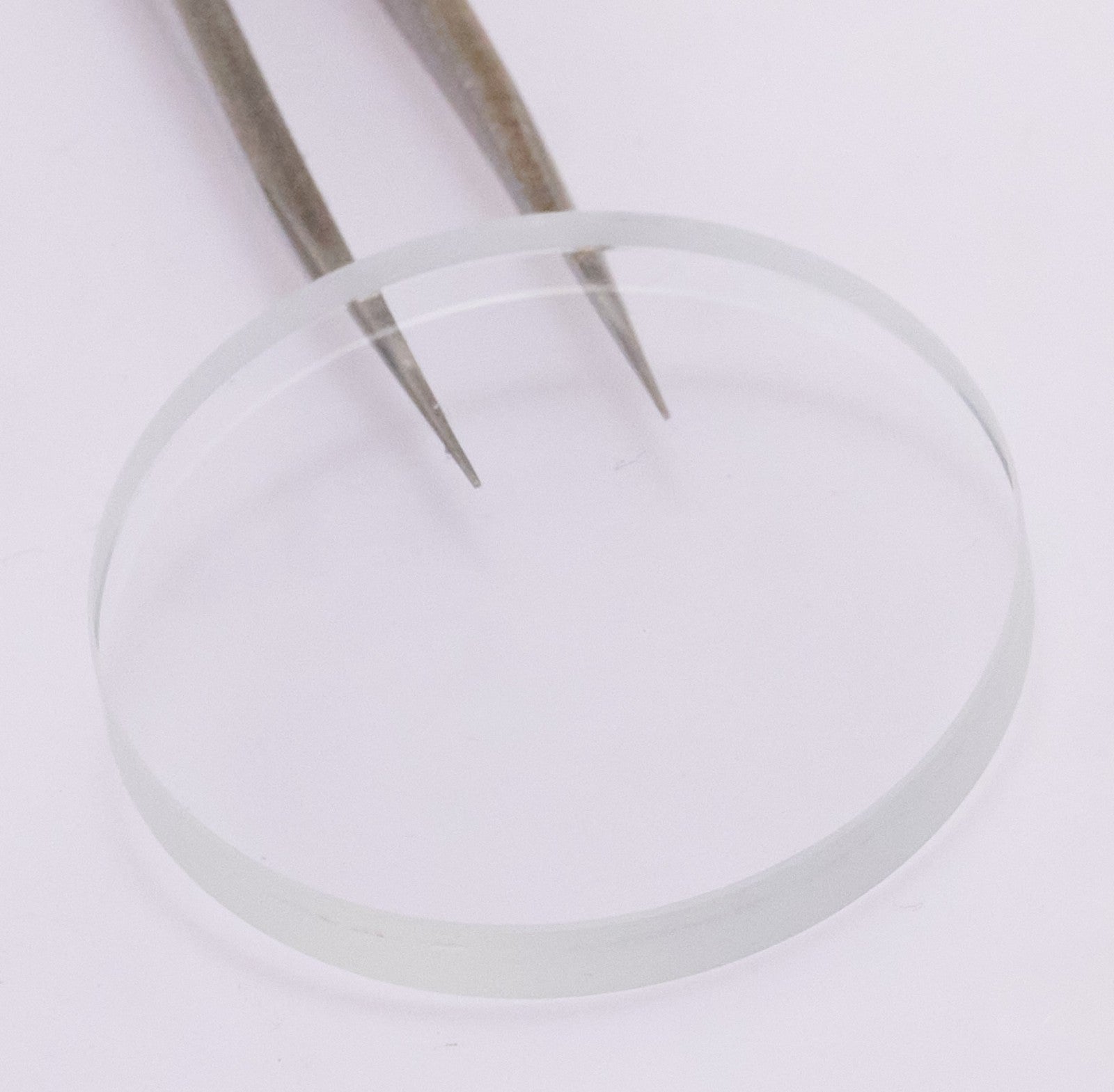 4mm Extra Thick Flat Round Mineral Watch Crystal Glass Lens Replacement UK