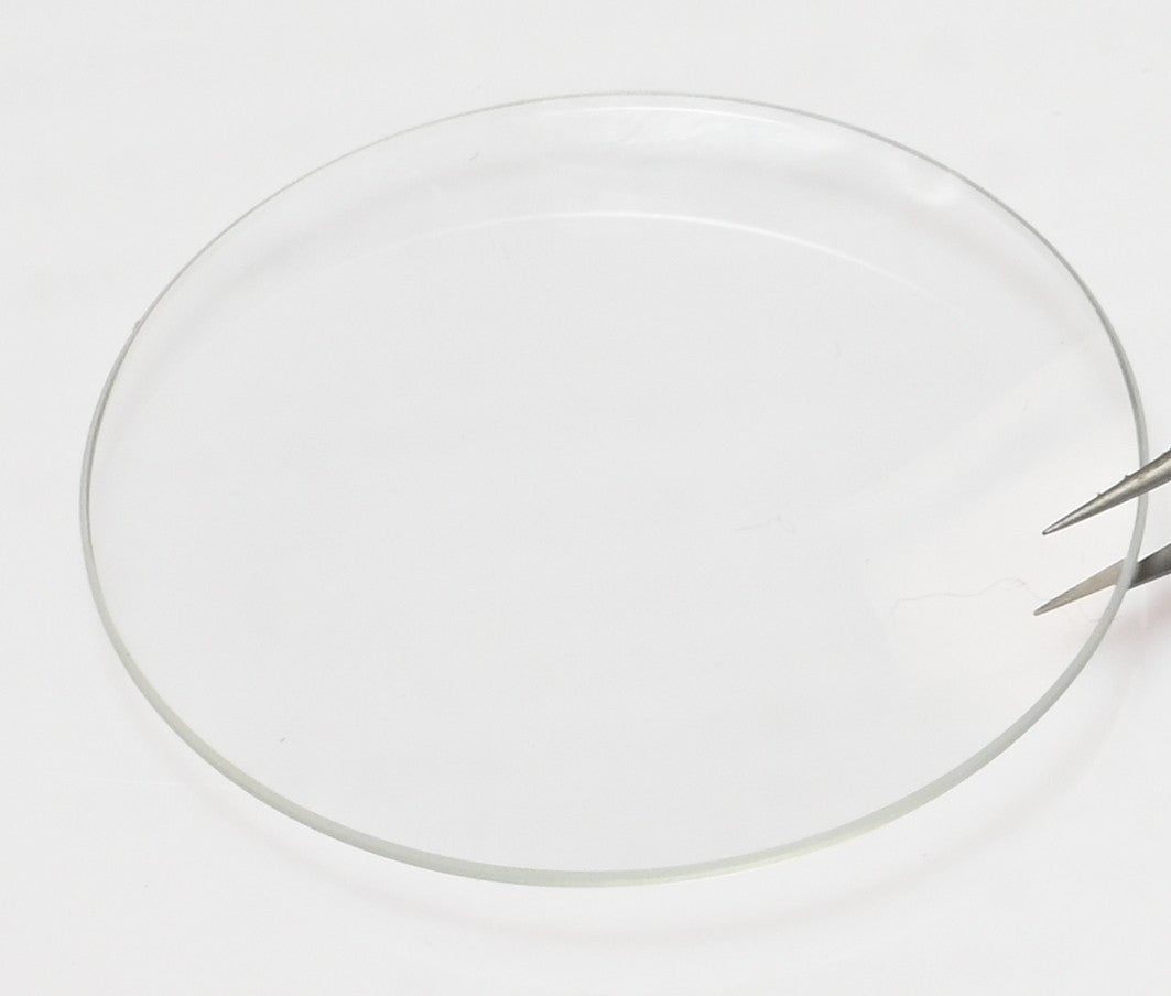 0.8mm Thin Watch Crystal Glass Replacement Round Domed Mineral  14-34mm Sizes