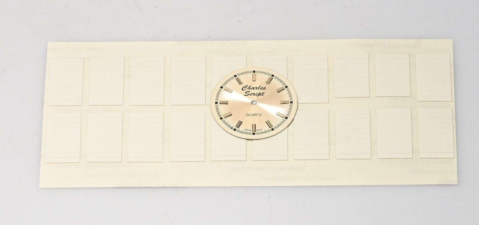 Watch Dial Dots Strips Double-Sided Adhesive Stickers Dial Feet Repair UK