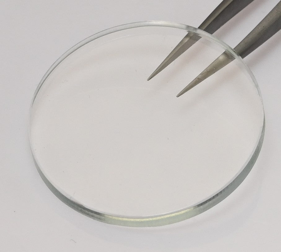 Watch Glass Crystal 3mm Replacement Flat Mineral Thick 17-50mm Select Size
