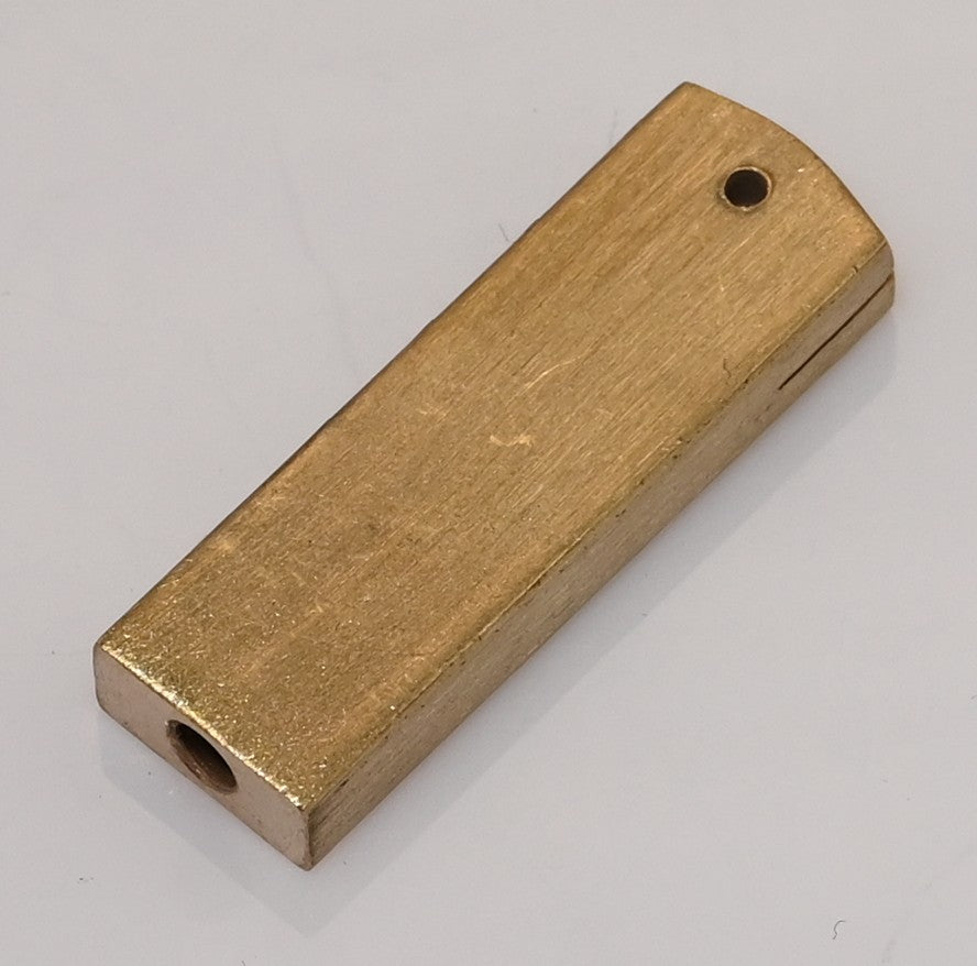 Brass Pendulum Suspension Block 27mm Chop Longcase Grandfather Clock BA Thread