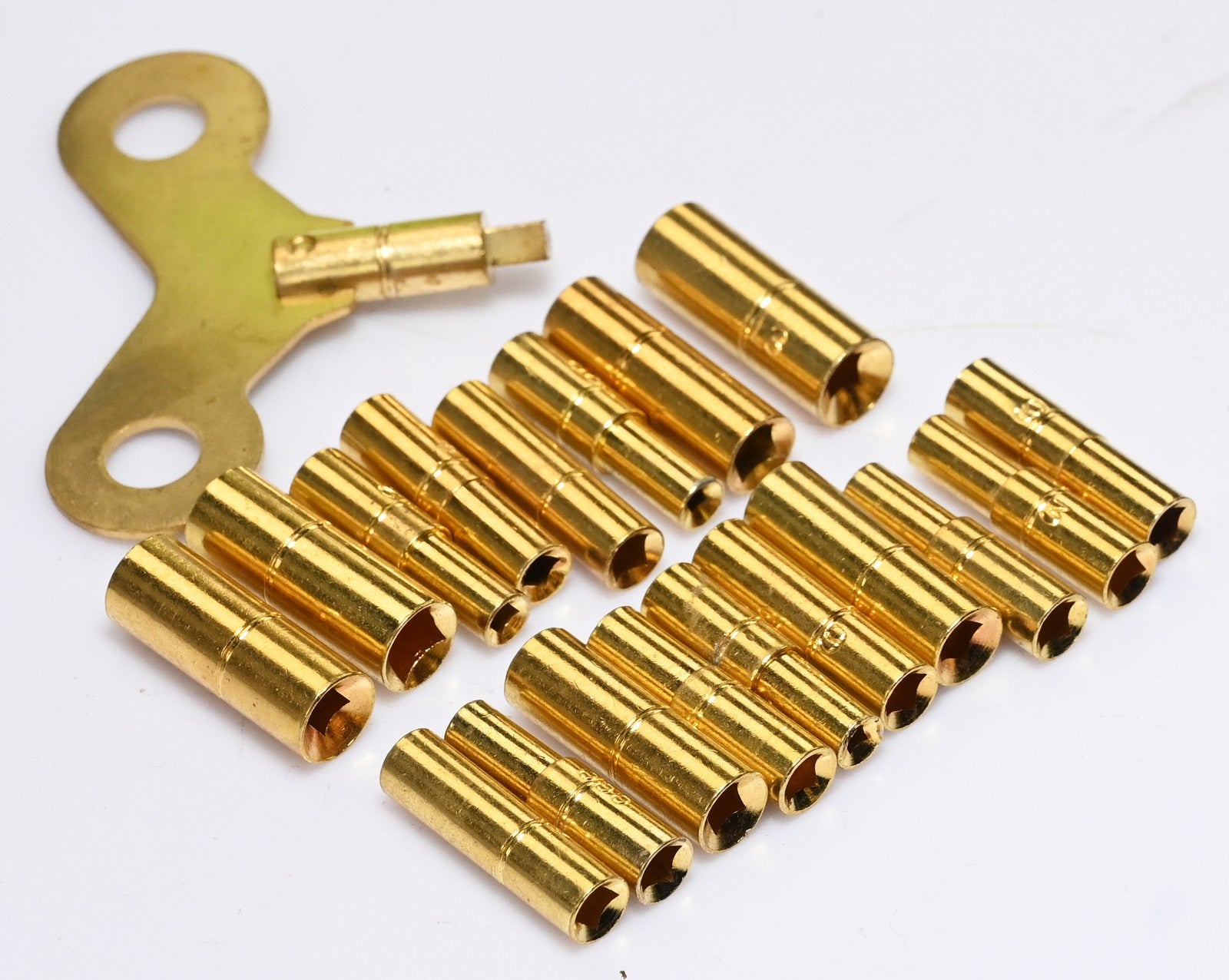 ALL SIZES Clock Winding Keys Kit Set Size 000 -15 Mantle Longcase Grandfather