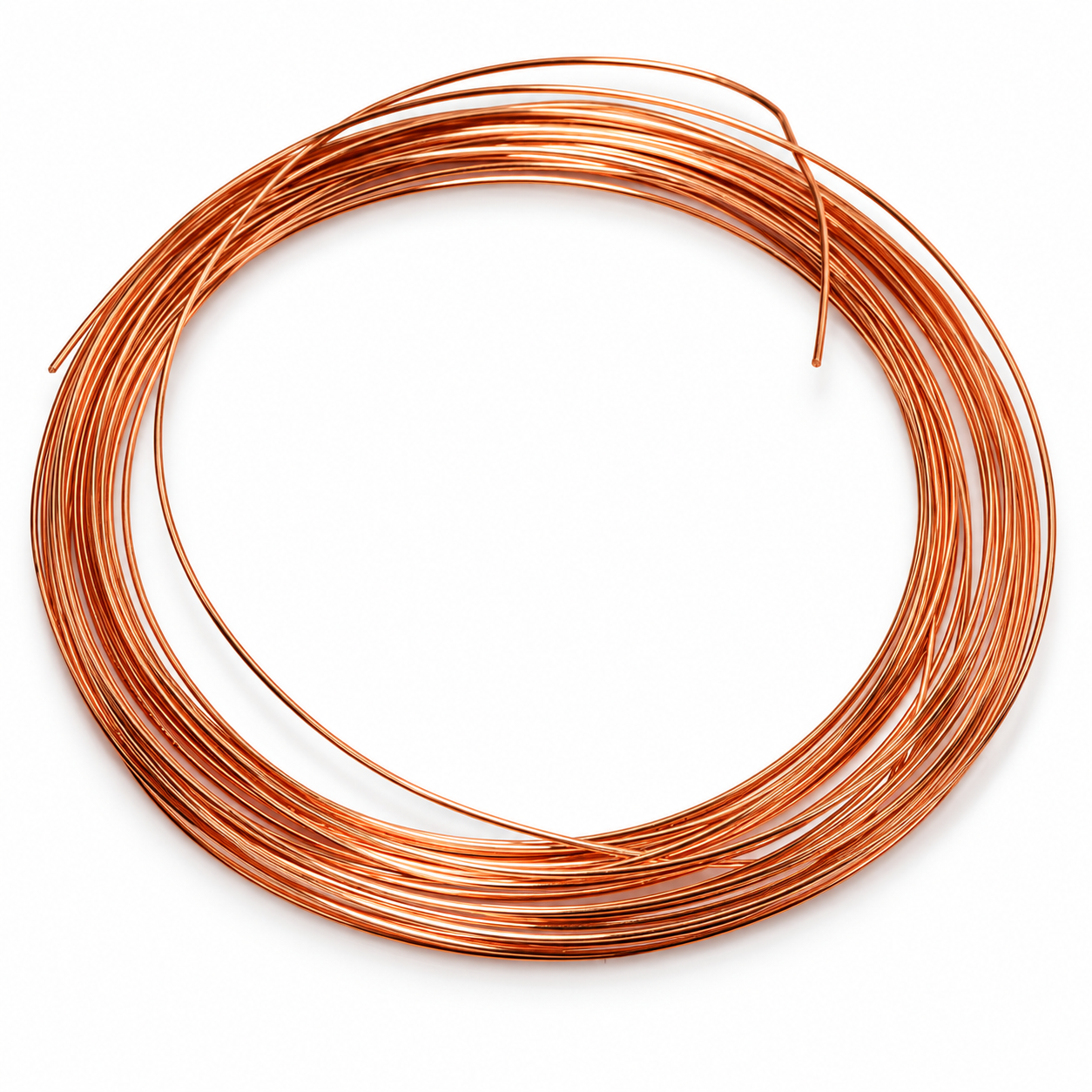 Bare Copper Wire Dead Soft Round 0.4-2.5mm 26-10 AWG Jewellery Craft Wrapping UK