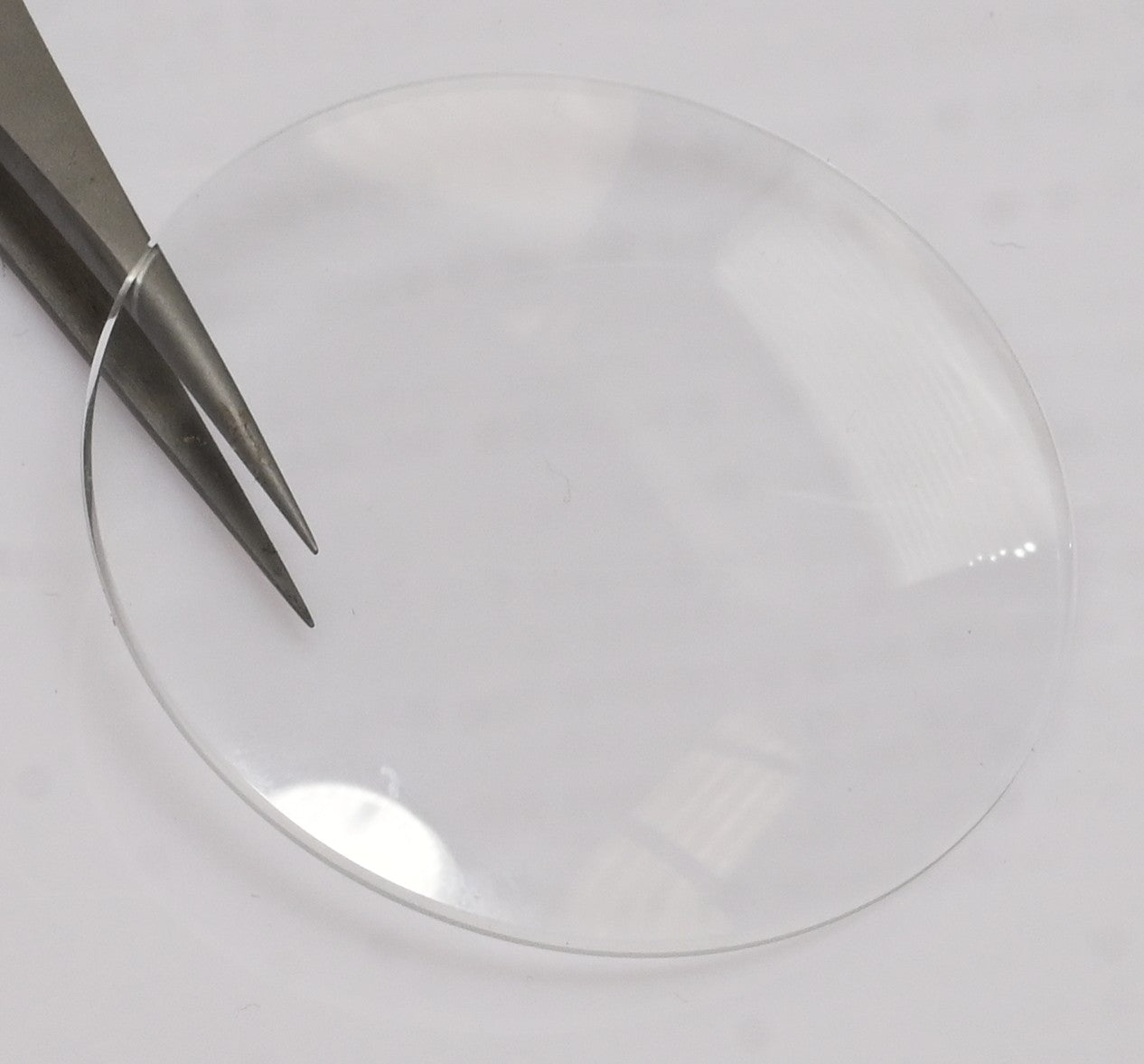 0.8mm Thin Watch Crystal Glass Replacement Round Domed Mineral  14-34mm Sizes