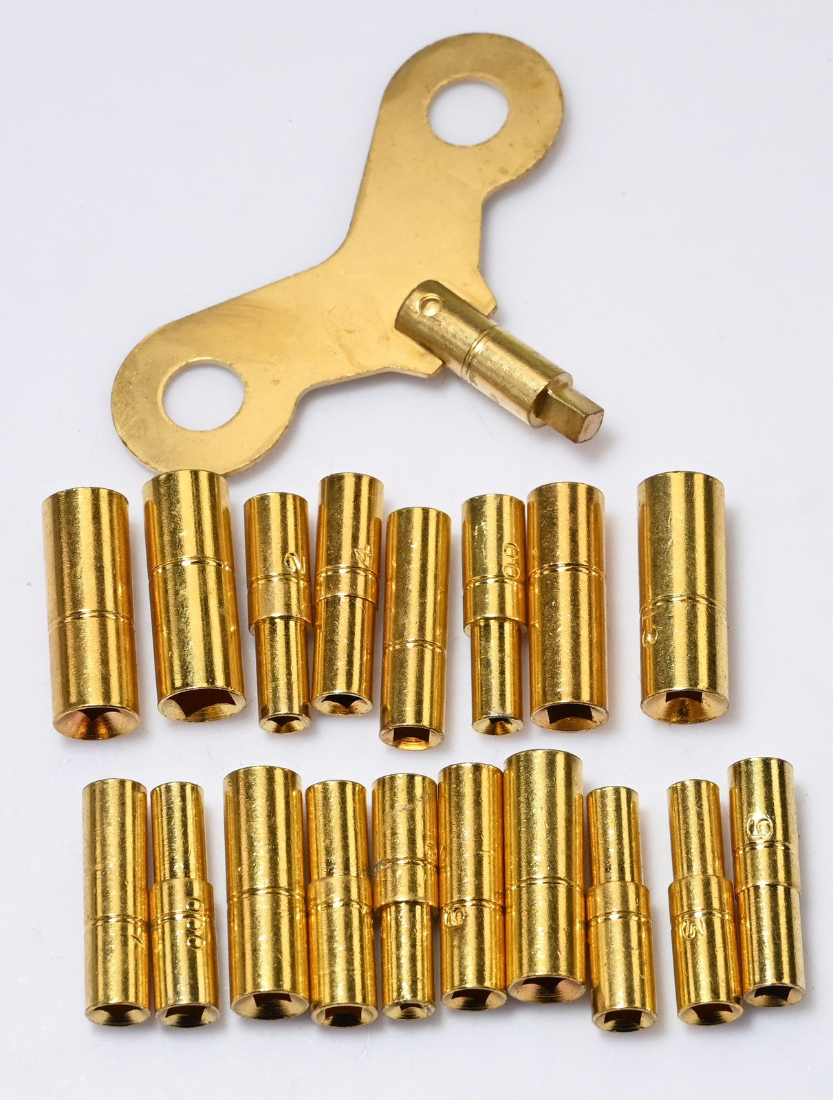 ALL SIZES Clock Winding Keys Kit Set Size 000 -15 Mantle Longcase Grandfather