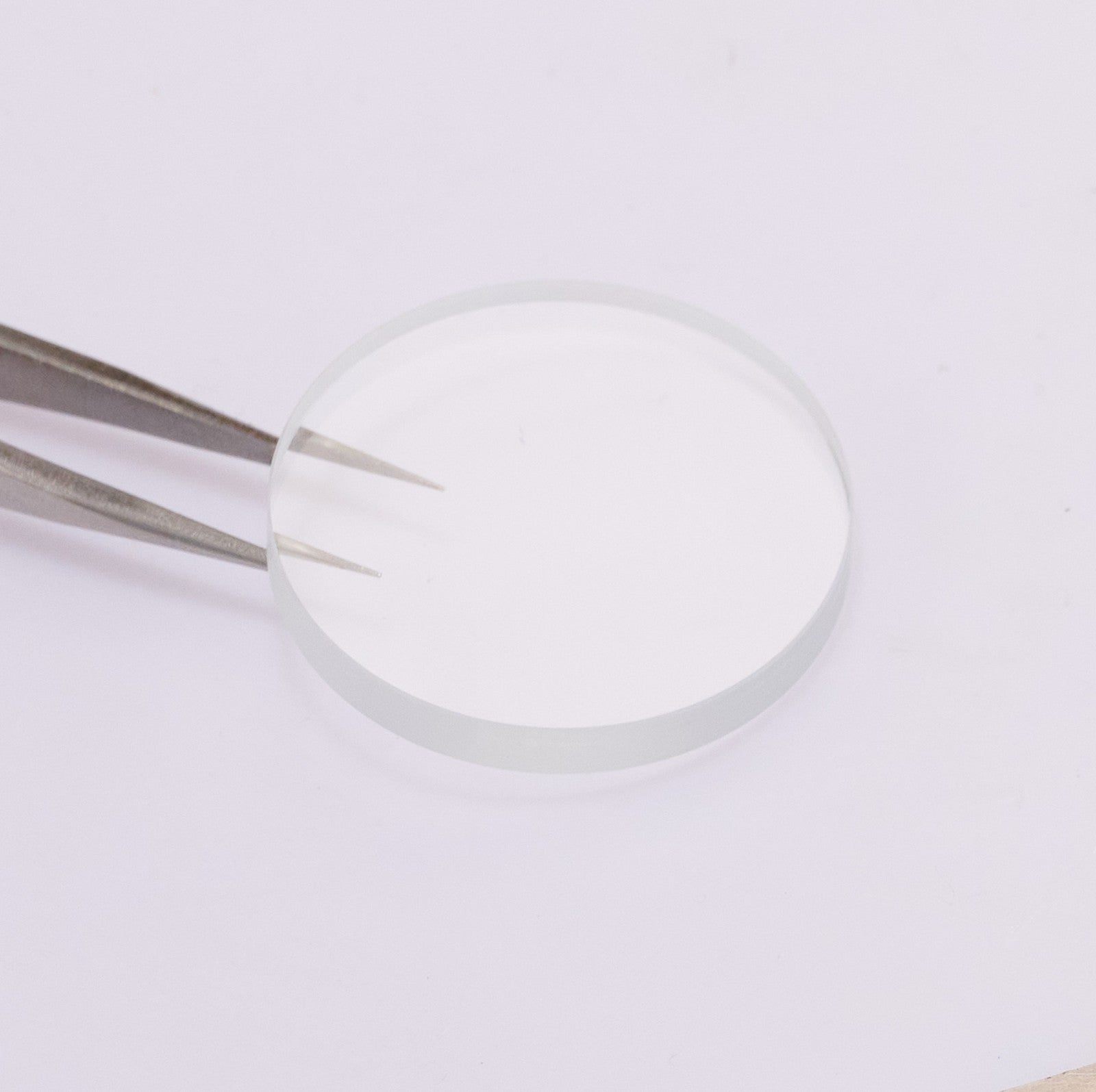 4mm Extra Thick Flat Round Mineral Watch Crystal Glass Lens Replacement UK