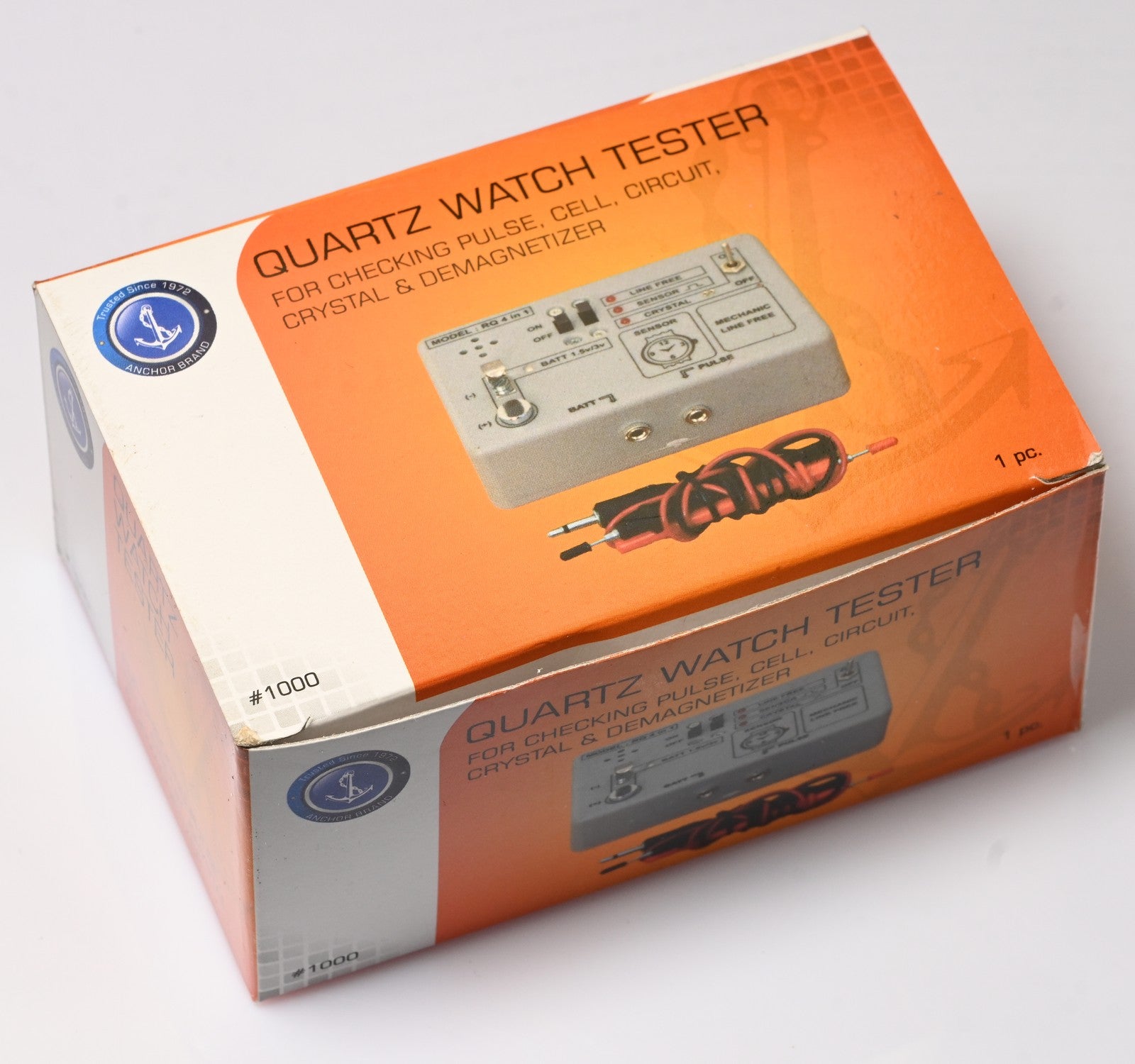 Quartz WATCH TESTER 4 in 1 line release cell test circuit/pulse watchmakers tool