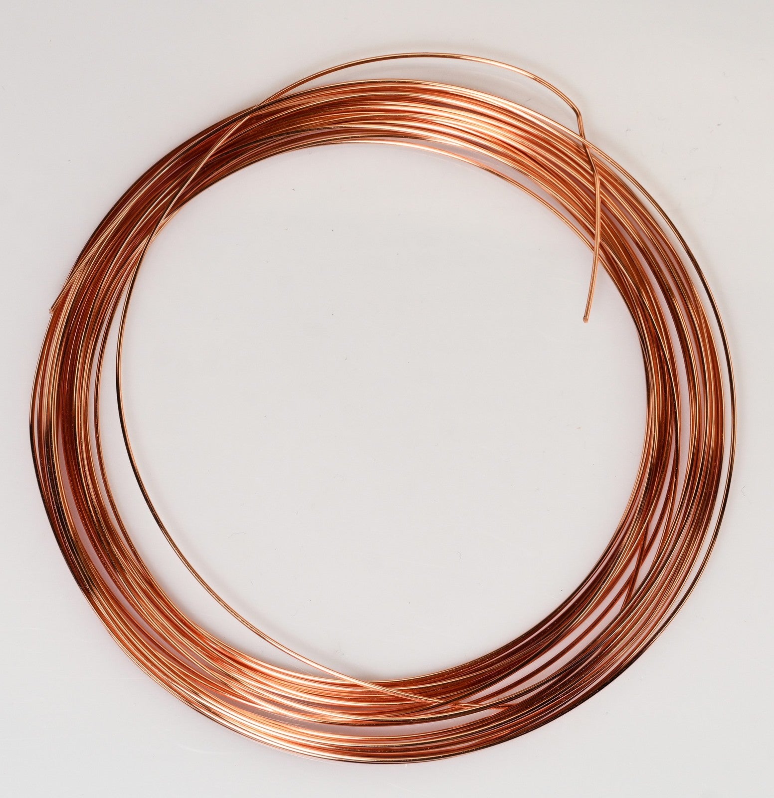 Bare Copper Wire Dead Soft Round 0.4-2.5mm 26-10 AWG Jewellery Craft Wrapping UK