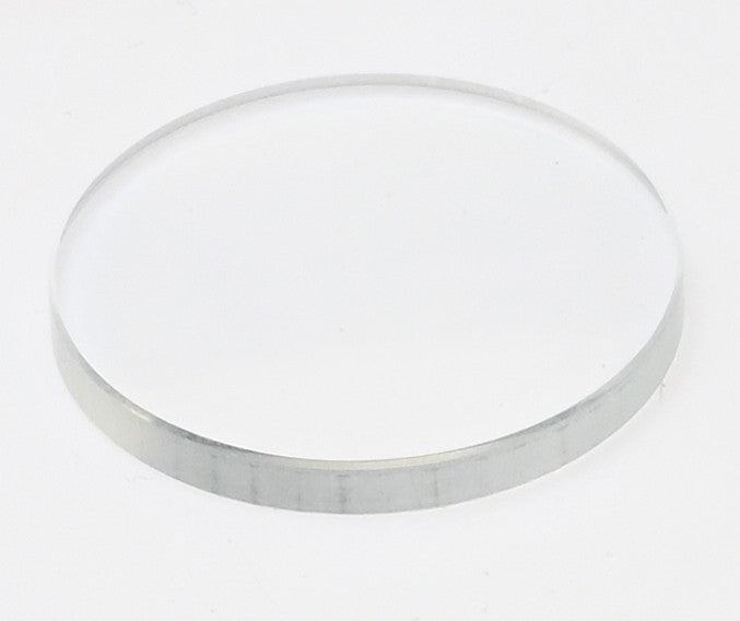 2.5mm Flat Bottom Domed Mineral Watch Crystal 23-50mm Repair Glass Replacement
