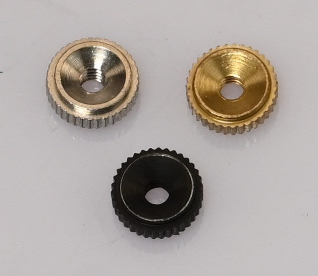 Hermle Clock Hand Nut Zeigermutter Black Gold Steel E008.00120 340.020 Movement