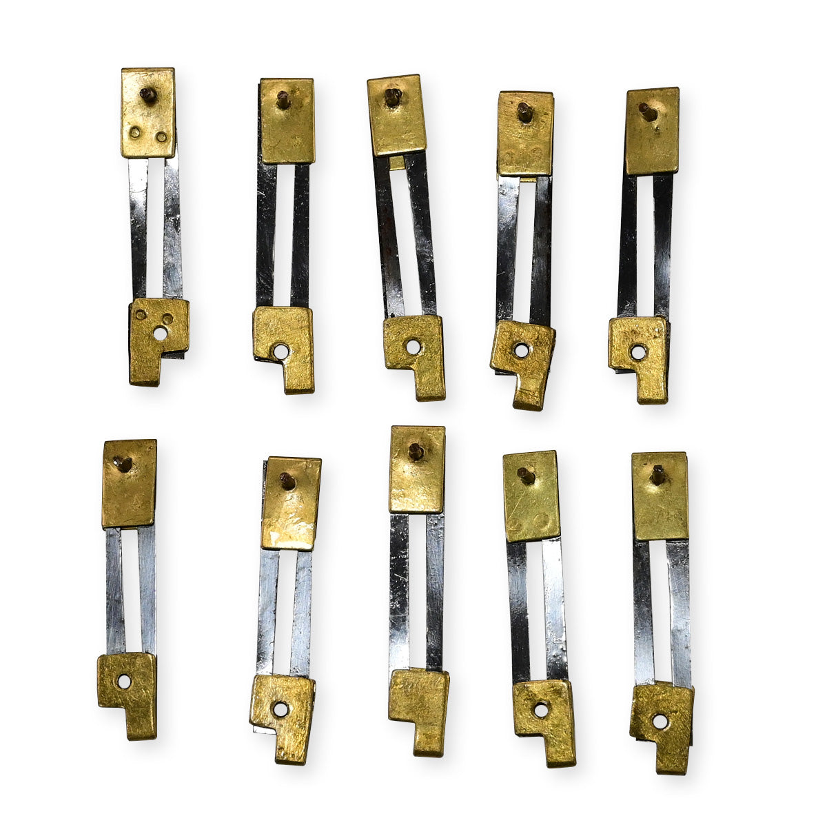 10x French Suspension Brass Springs  Wall Mantle Clock pendulum rods 29mm x 5mm