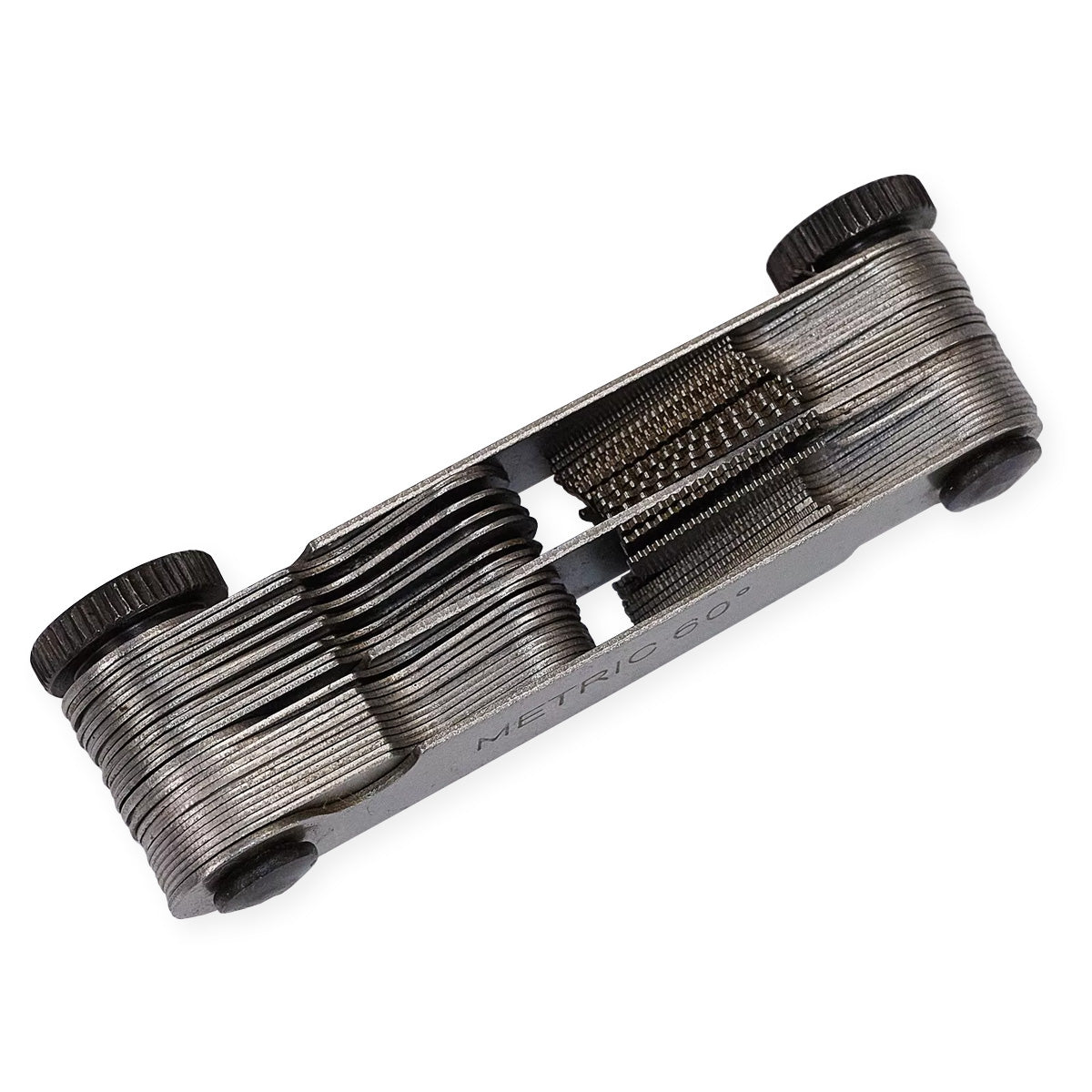 Stainless Steel Screw Thread Pitch Gauge Blade Metric Imperial US Measuring Tool