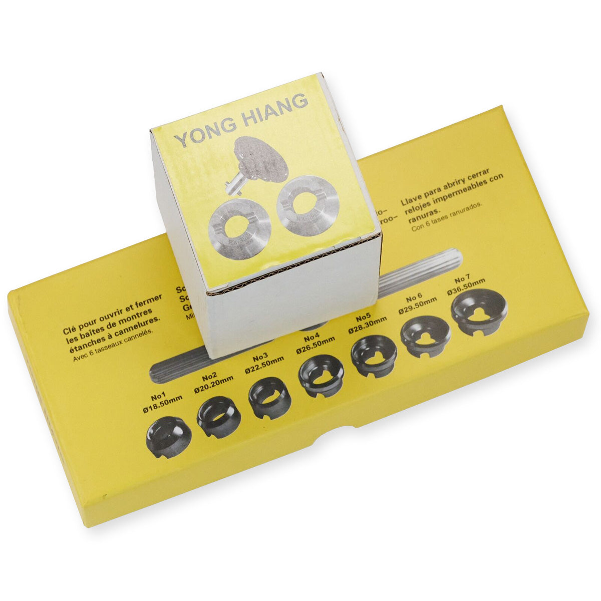 Waterproof Watch Screw On Case Back Opener Closer Remover Rolex Oyster Dies New