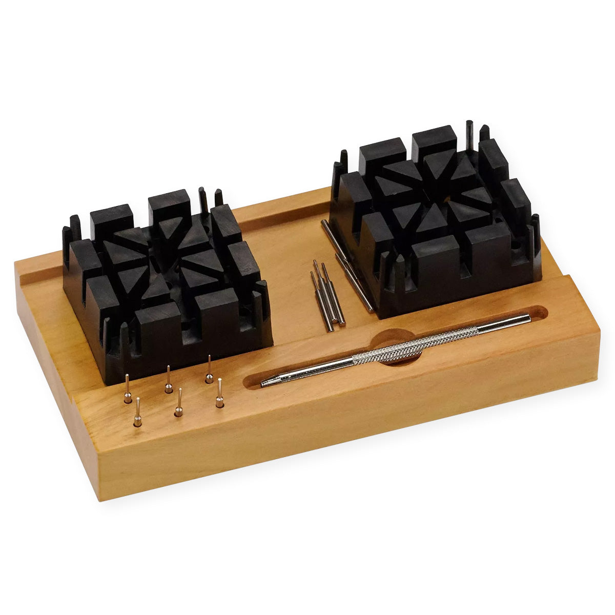 Watch Bracelet Link Strap Adjuster Set Kit Tool Remover Pin Repair Spare Pins