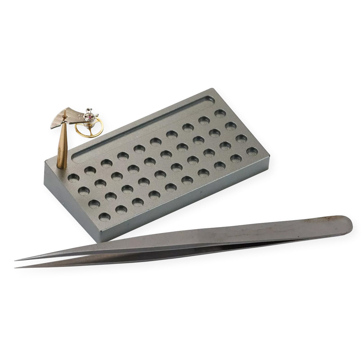 PRO Watch Balance Holder Tack Watchmakers Balance Hairspring Repairs Parts Tool