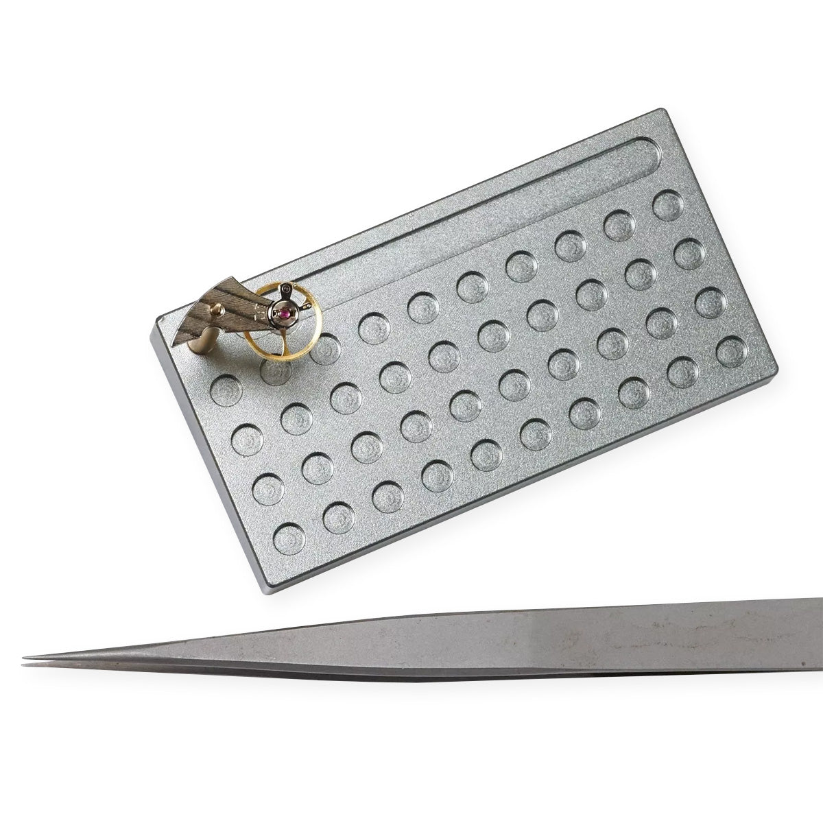 PRO Watch Balance Holder Tack Watchmakers Balance Hairspring Repairs Parts Tool