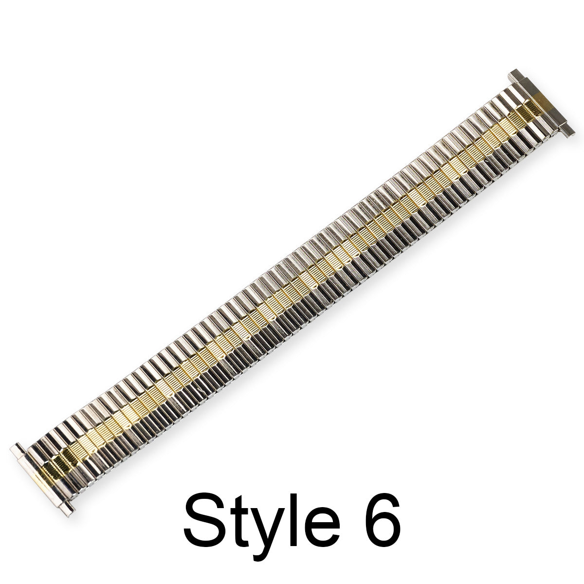 Steel Bracelets Stretchy Expandable Watch Strap 16mm - 22mm Expander Silver Gold