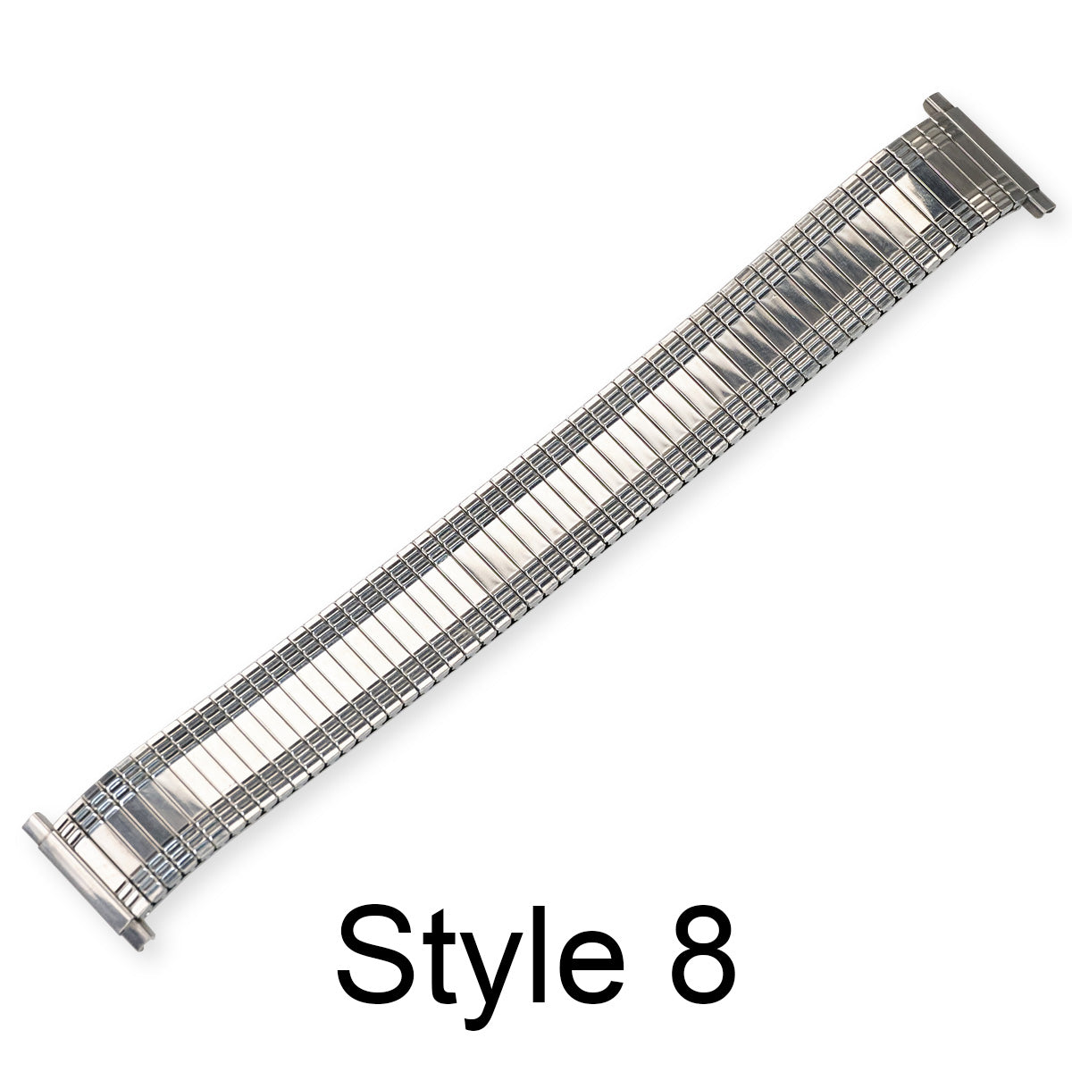 Steel Bracelets Stretchy Expandable Watch Strap 16mm - 22mm Expander Silver Gold