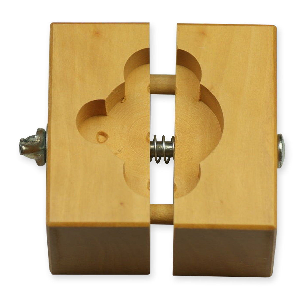 Wooden watchmakers CASE & MOVEMENT HOLDER clamp repairing vintage watch wood