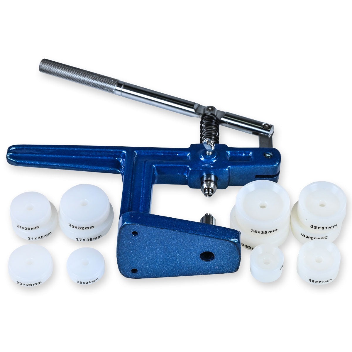 QUALITY Quartz Case Back Press Glass & Mineral Crystal Fitting Vice Watch Repair