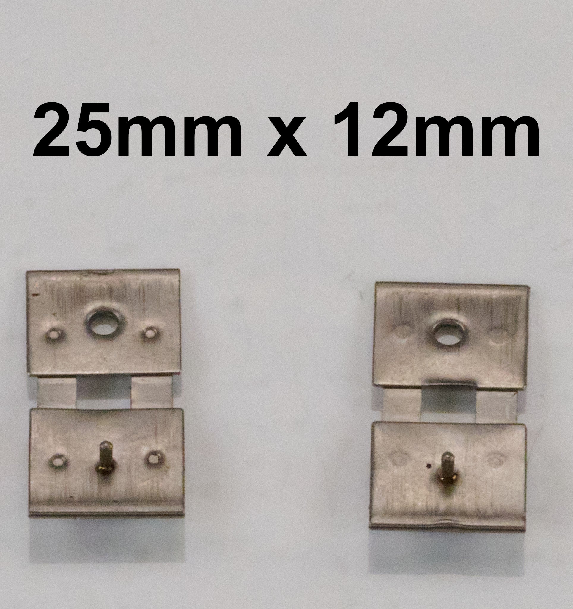 2x Large Suspension Steel English German French Wall Clock Springs Pendulum 25mm