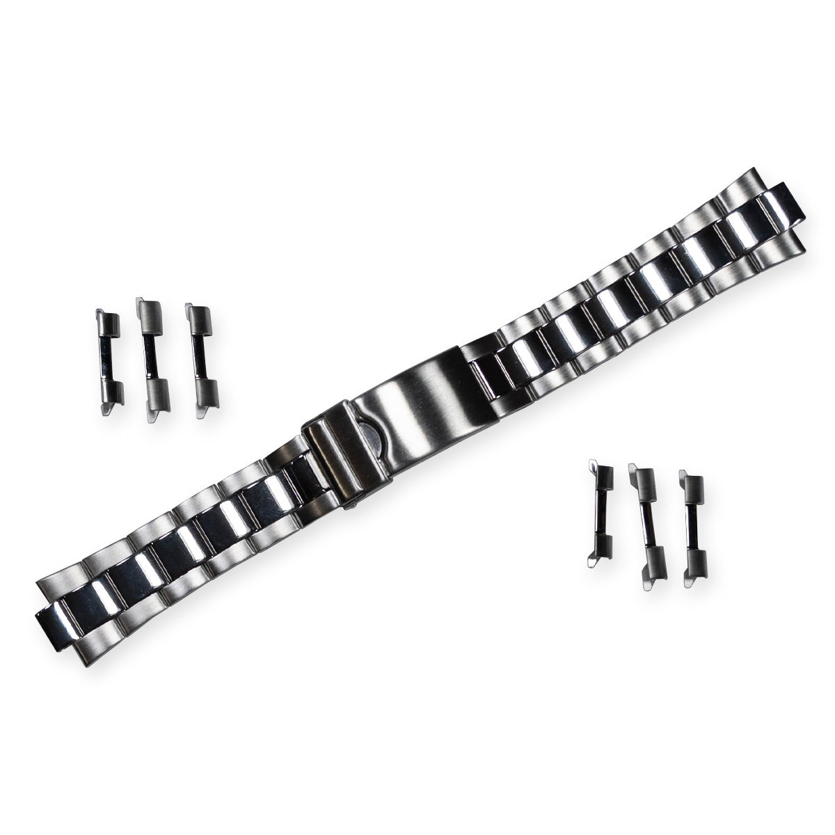 Oyster Watch Straight End Bracelet Strap 18mm 20mm 22mm High Quality For Rolex