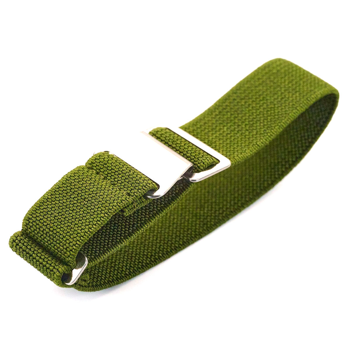 Elastic Watch Strap Band 20mm 22mm Replacement French Nationale Stretchy Canvas