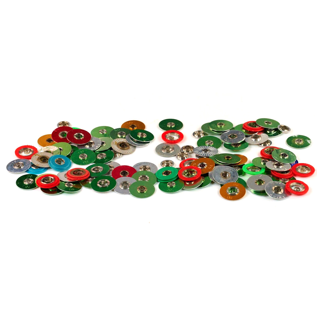 100+ Mixed Watch Mainsprings Mechanical & Automatic Spring Parts Repair Springs