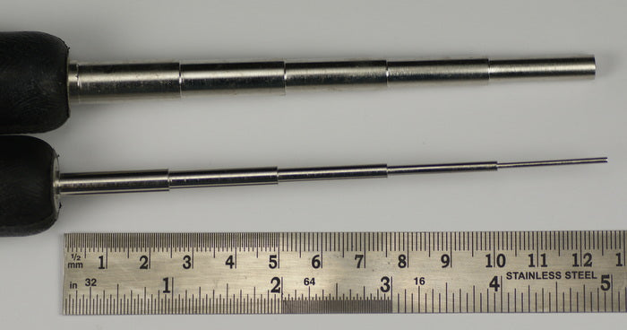 2x Wire wrapping shaping mandrel jewellery craft loop circles ring jump tool set