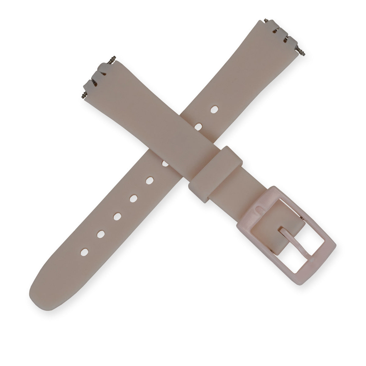 12mm Silicone Rubber Small Swatch Watch Strap Soft Band Replacement 14 Colours