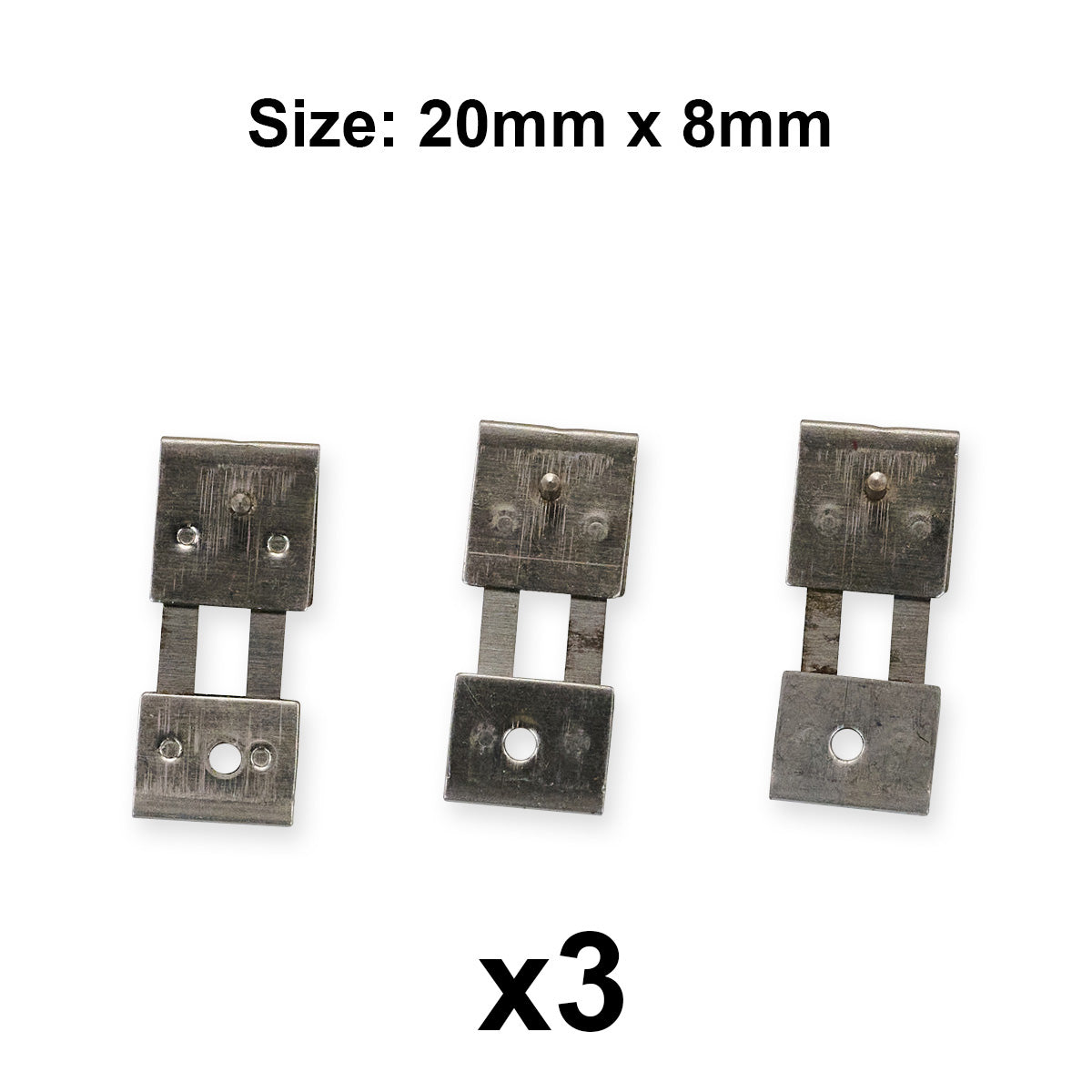 3x Steel English French Suspension Wall Mantle Clock Springs pendulum Repair Rod