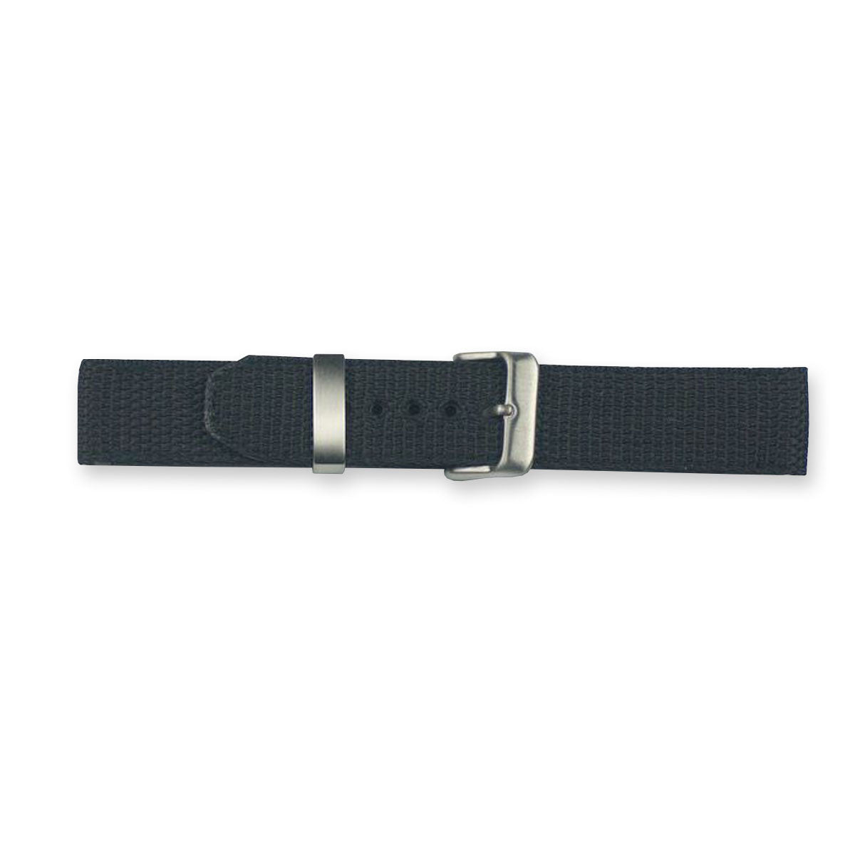 QUALITY TOUGH WOVEN NYLON military mens watch strap 18m 20mm 22 black blue green